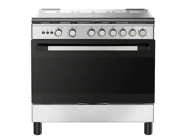 CUISINIERE 5 FEUX MIDEA 90X60-5G030 INOX