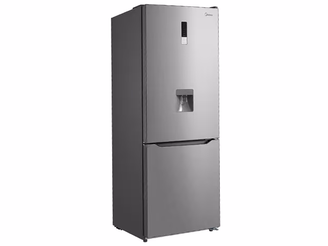 REFRIGERATEUR COMBINE 403L MIDEA MRDB424FG 3T DIS D'EAU GRI 59X63X188