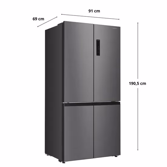 REFRIGERATEUR SBS 660L FINIX FIN-660 NOIR 920*630*1768
