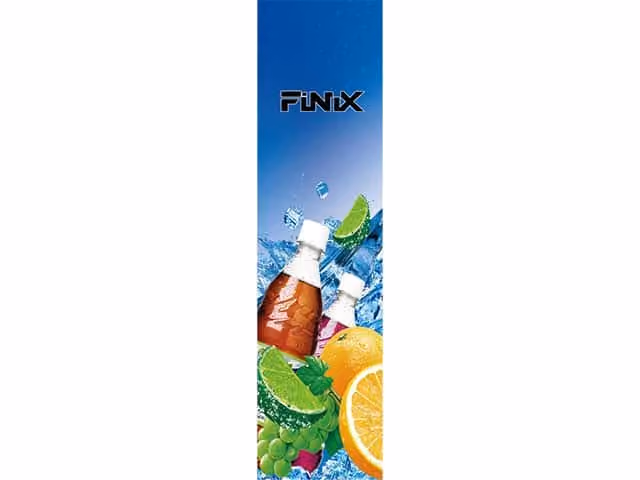 REFRIGERATEUR VITRINE 380L FINIX 1 PORTE SC-380D 595x595x1995
