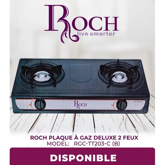 ROCH PLAQUE A GAZ 2 FEUX