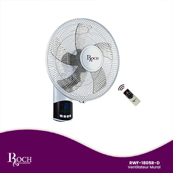 ROCH RWF-1805R-D VENTILO MURALE COMMANDE