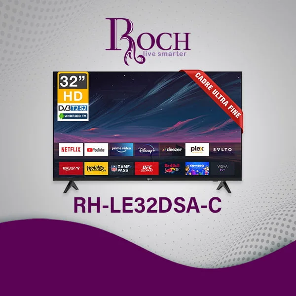 ROCH TELEVISEUR 32" LED