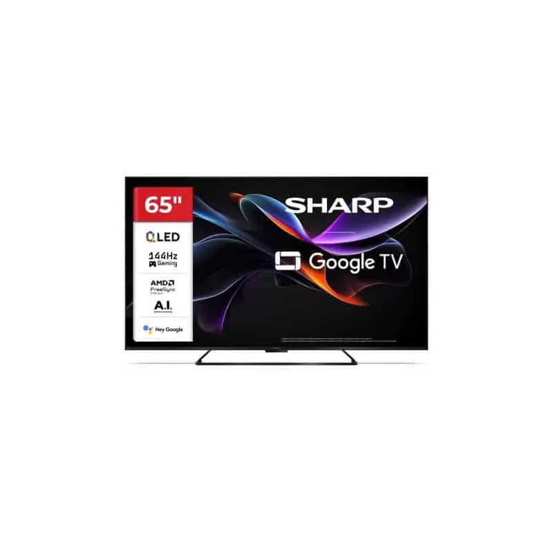 SHARP GOOGLE TV TELEVISEUR 65" 4T-C65FJ1MX