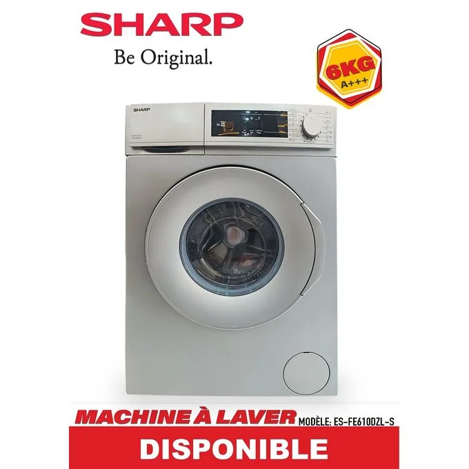 SHARP MACHINE A LAVER 6 KG